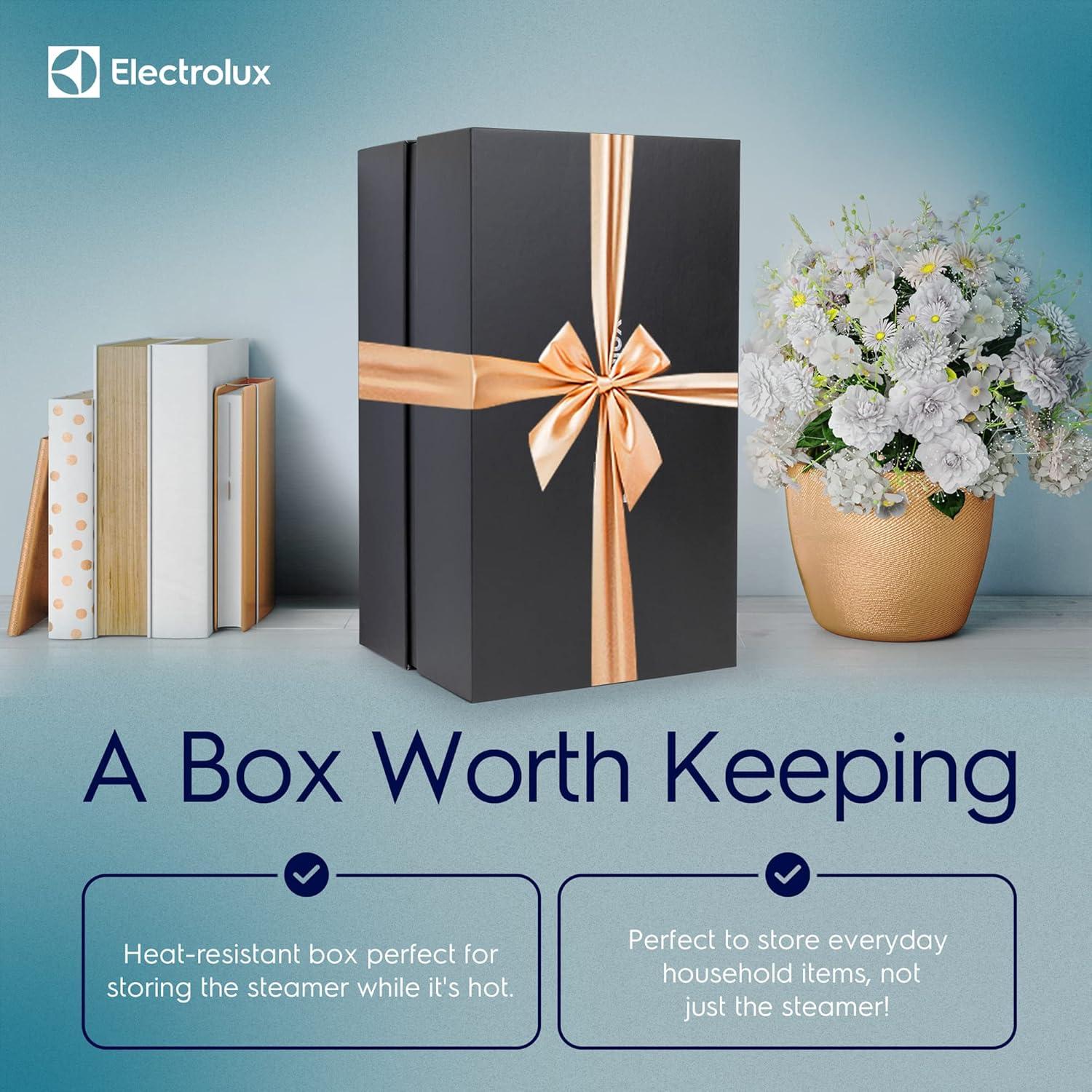 Vaporizador de Ropa Electrolux 1500W Portátil Negro 300ml