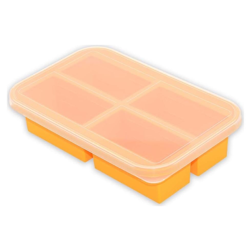 Bandeja de Congelación de Silicona Bangp 1 Taza con Tapa