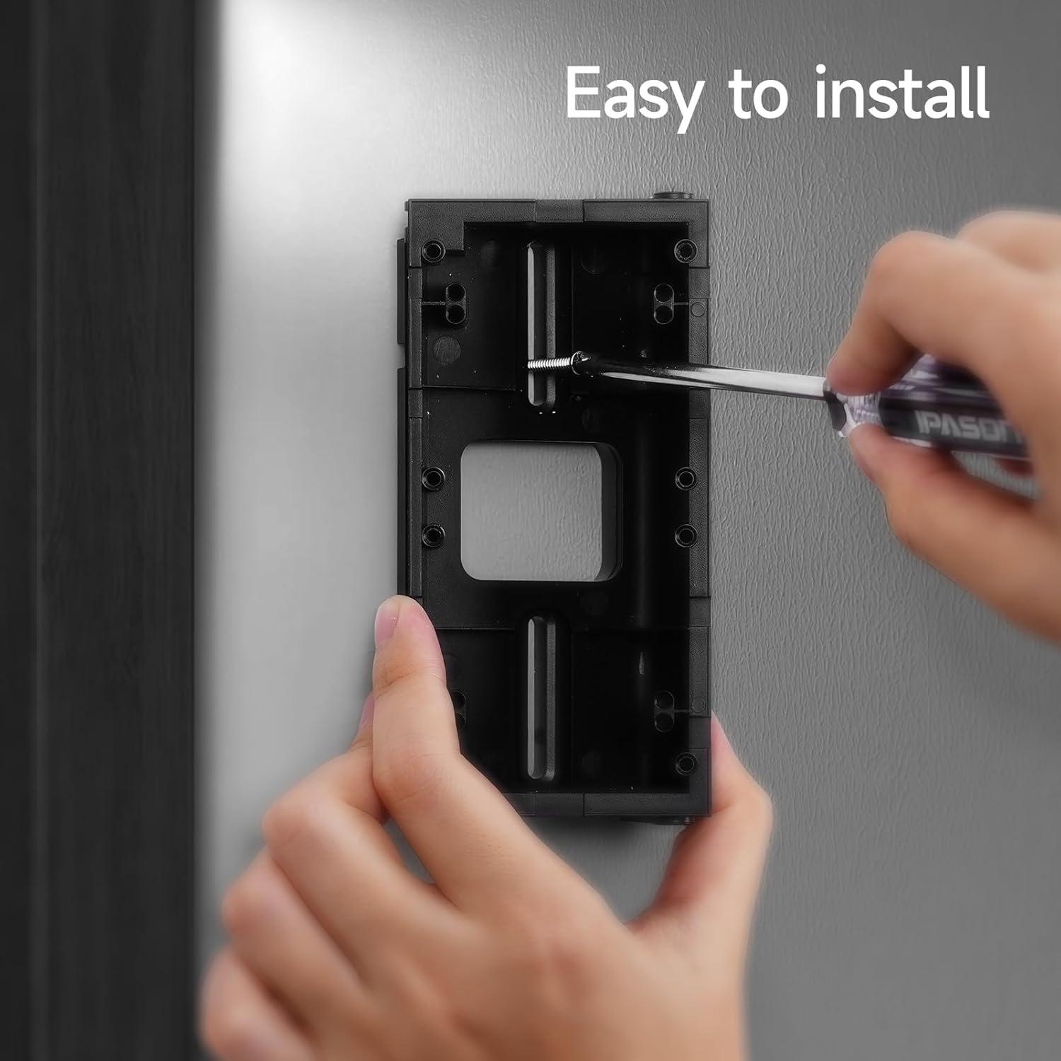 Soporte Ajustable para Timbre Ayotu - Compatible con Blink y Nest