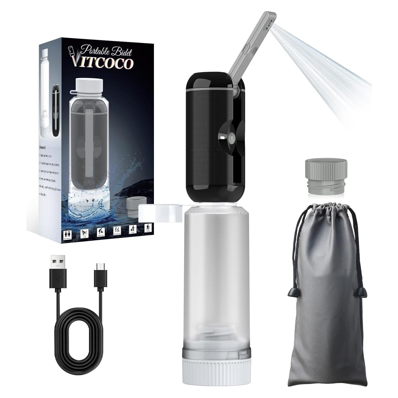 Bidet Eléctrico Portátil VITCOCO Recargable 200ml IPX7