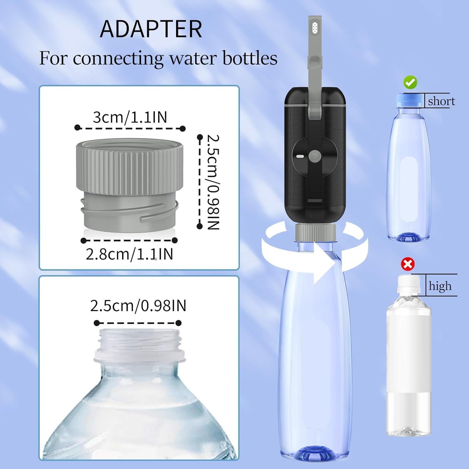 Bidet Eléctrico Portátil VITCOCO Recargable 200ml IPX7