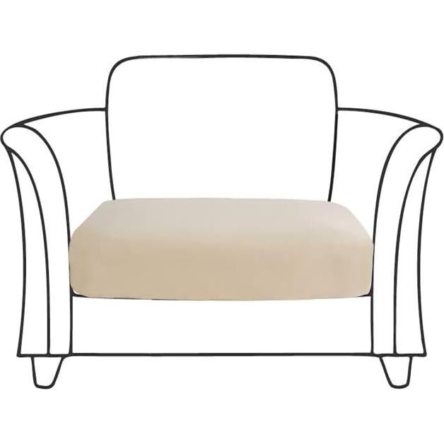 Funda Impermeable para Cojín de Sofá HOOBUY Beige 1pc