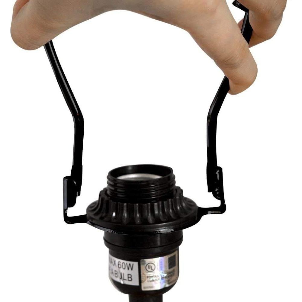 Soporte de Lámpara RddenIy E26 6" Negro Adaptador