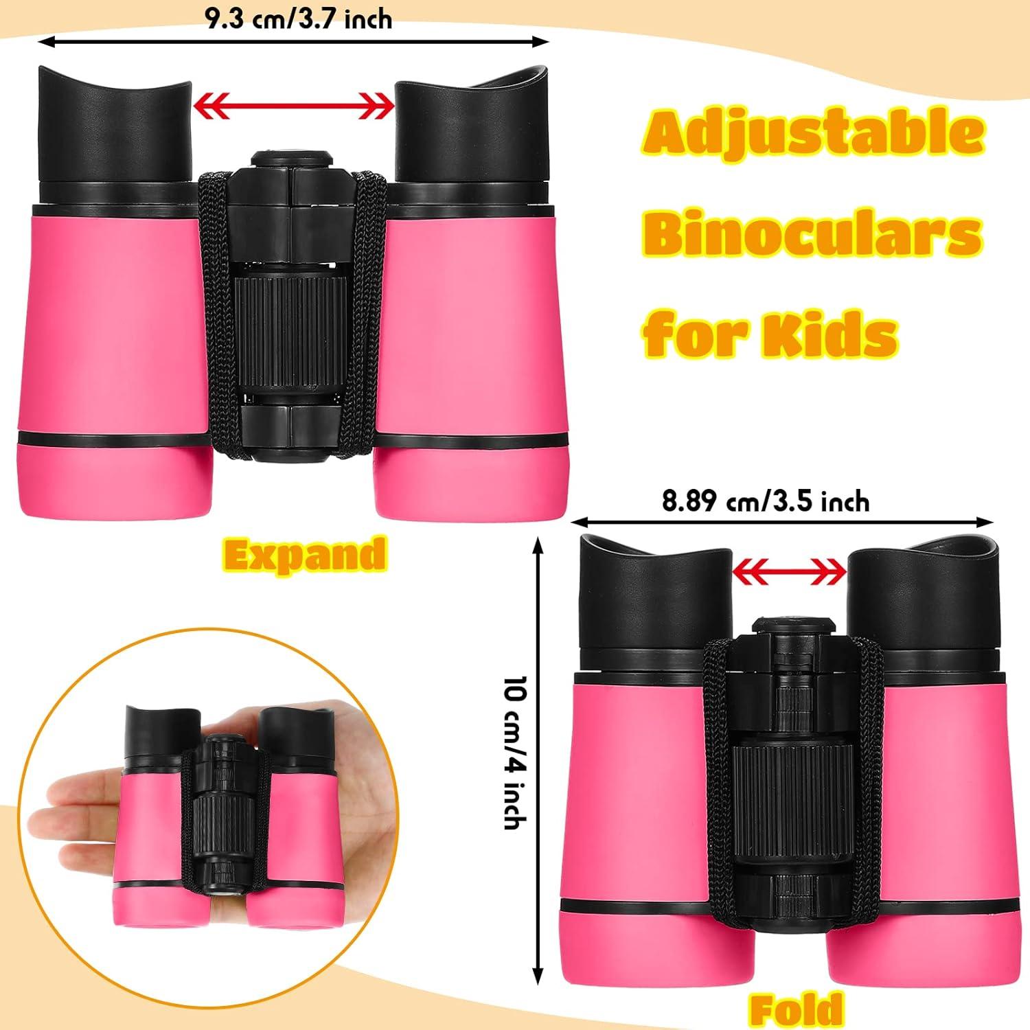 Set de 6 Binoculares para Niños Yunsailing 4x30 a Prueba de Golpes