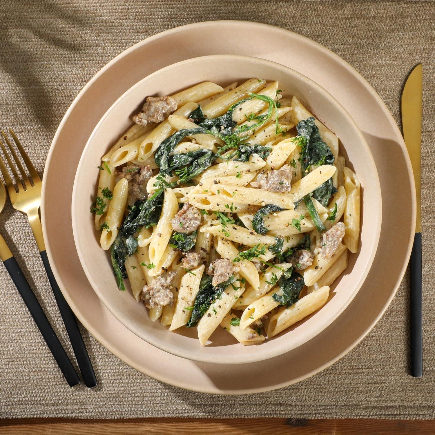 Vajilla Gibson Soho Lounge Pasco 16 Piezas Cerámica Crema