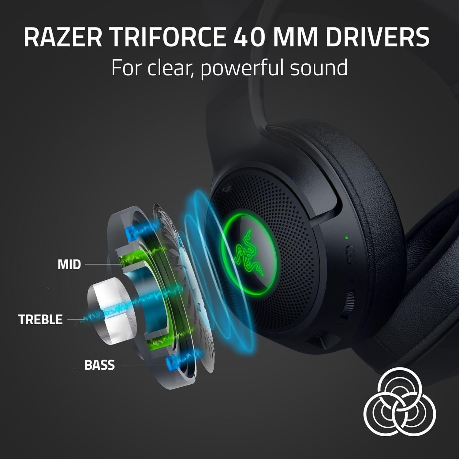 Auriculares Inalámbricos Razer Kraken Kitty V2 BT - RGB, 40h Batería