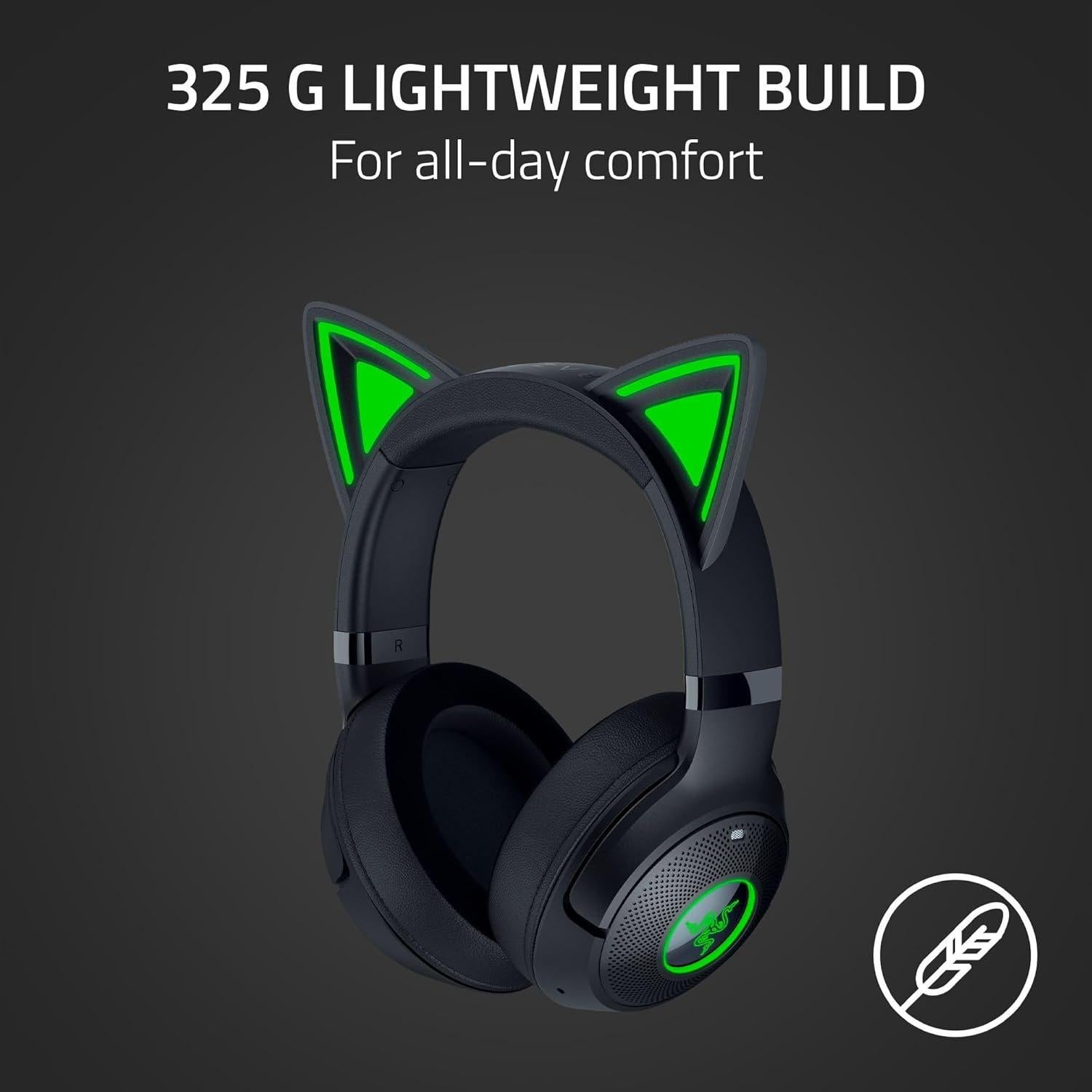 Auriculares Inalámbricos Razer Kraken Kitty V2 BT - RGB, 40h Batería