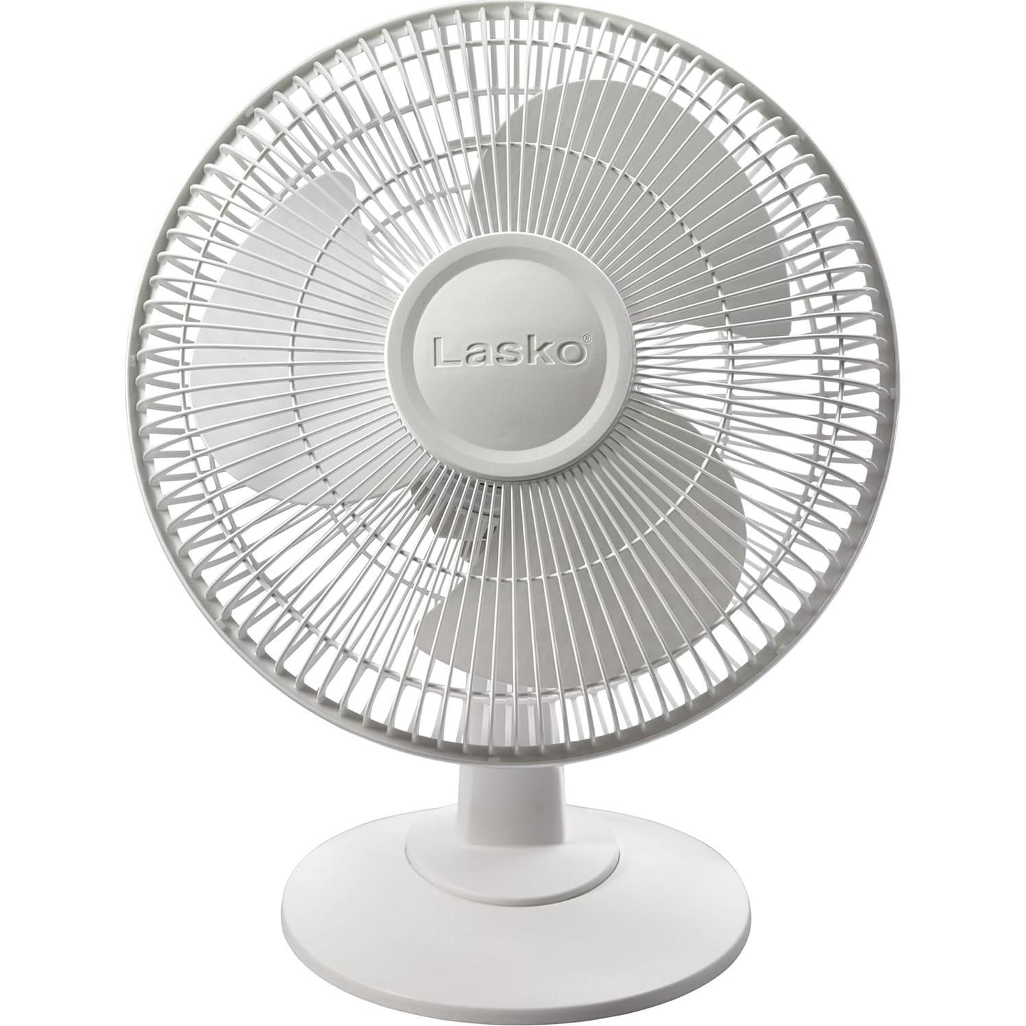 Ventilador de Mesa Oscilante Lasko 30.48 cm 3 Velocidades Blanco