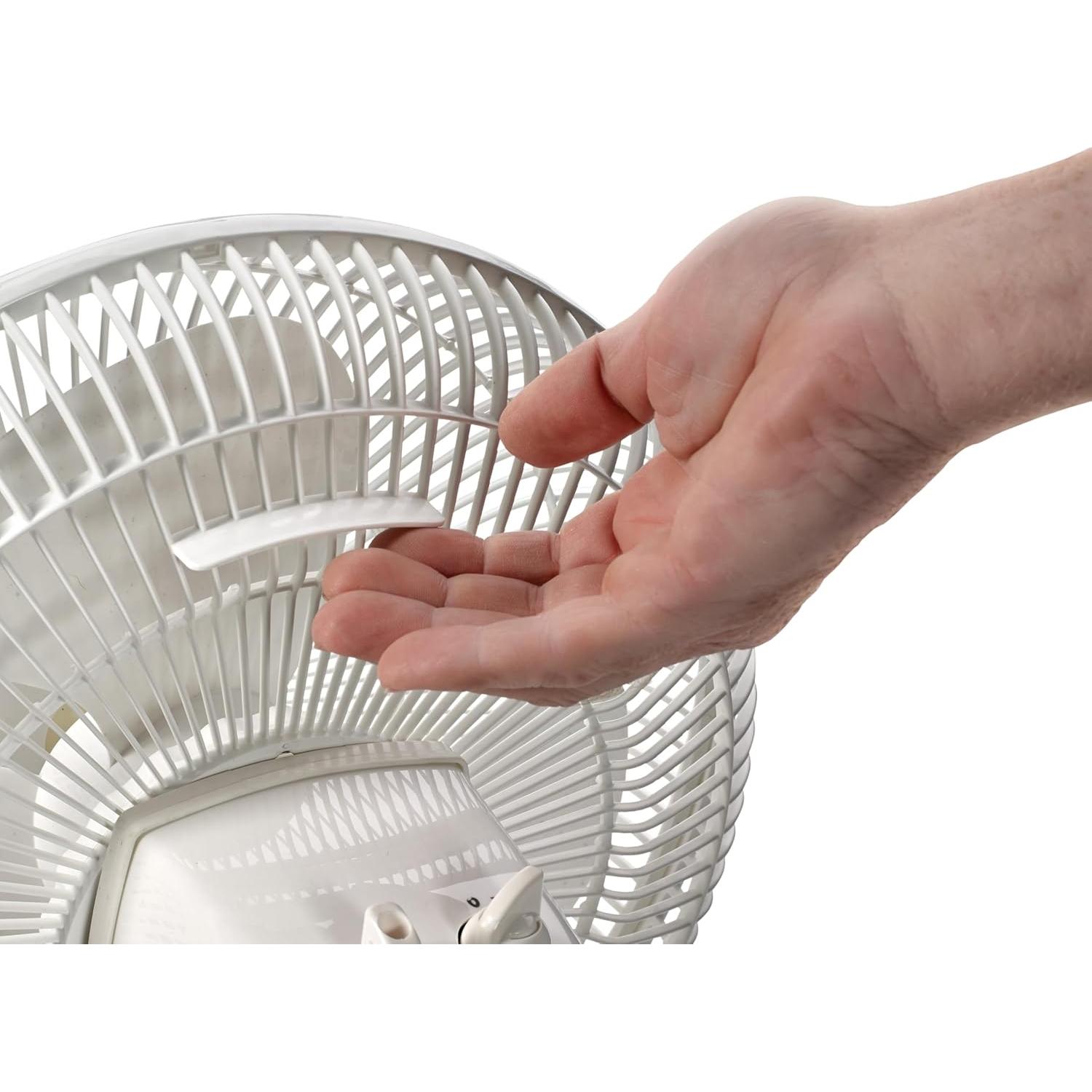 Ventilador de Mesa Oscilante Lasko 30.48 cm 3 Velocidades Blanco