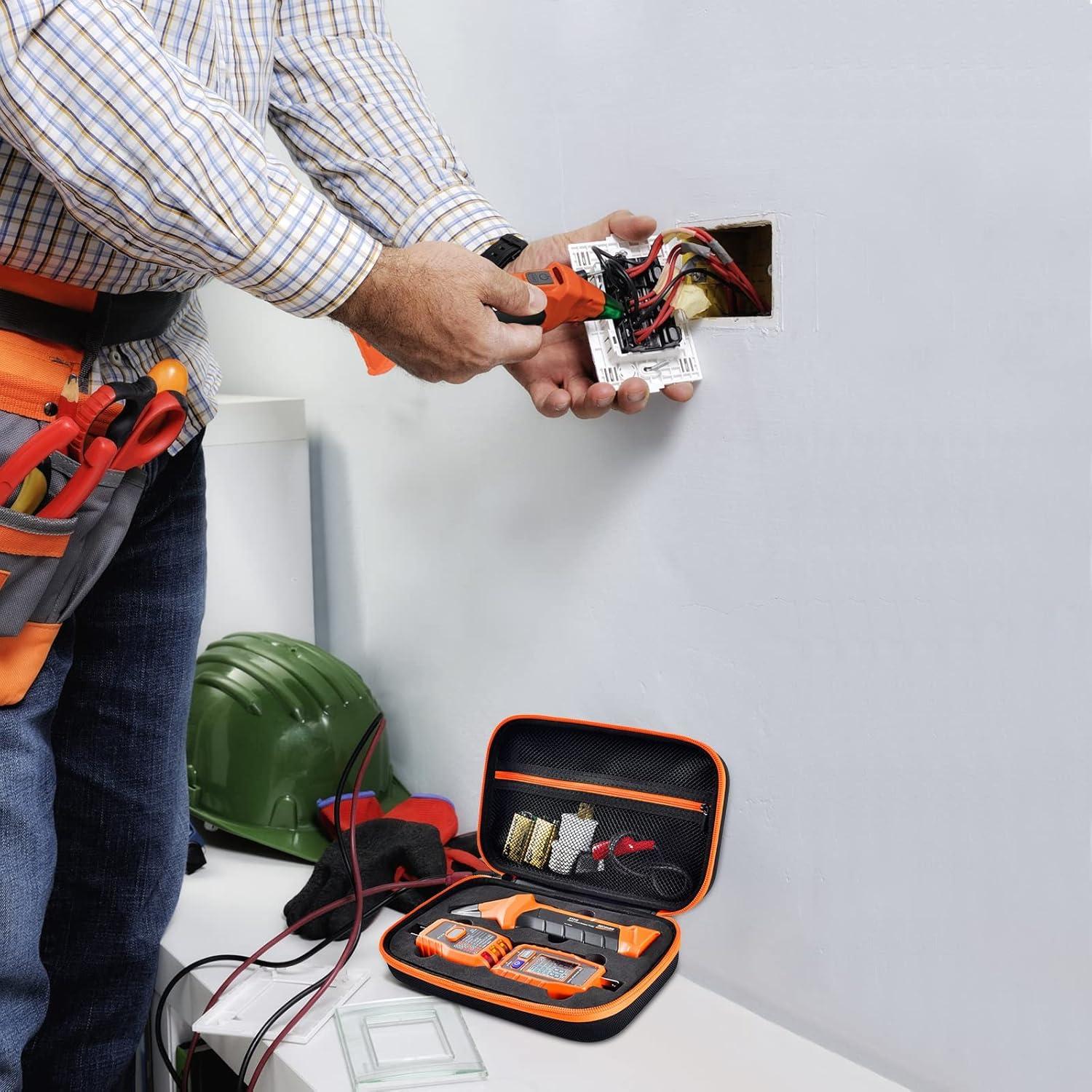 Estuche de Almacenamiento Klein para Probador Eléctrico - Negro