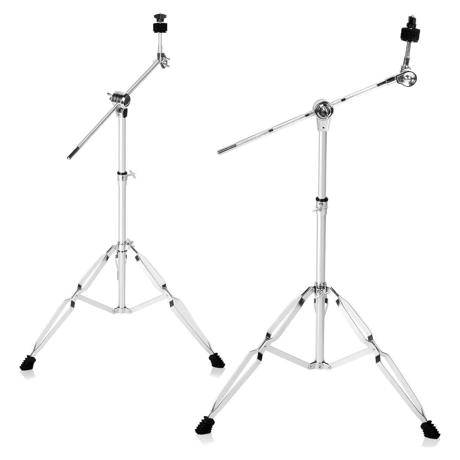 Paquete de 2 Soportes de Platillo Boom Ajustables 55-124 cm