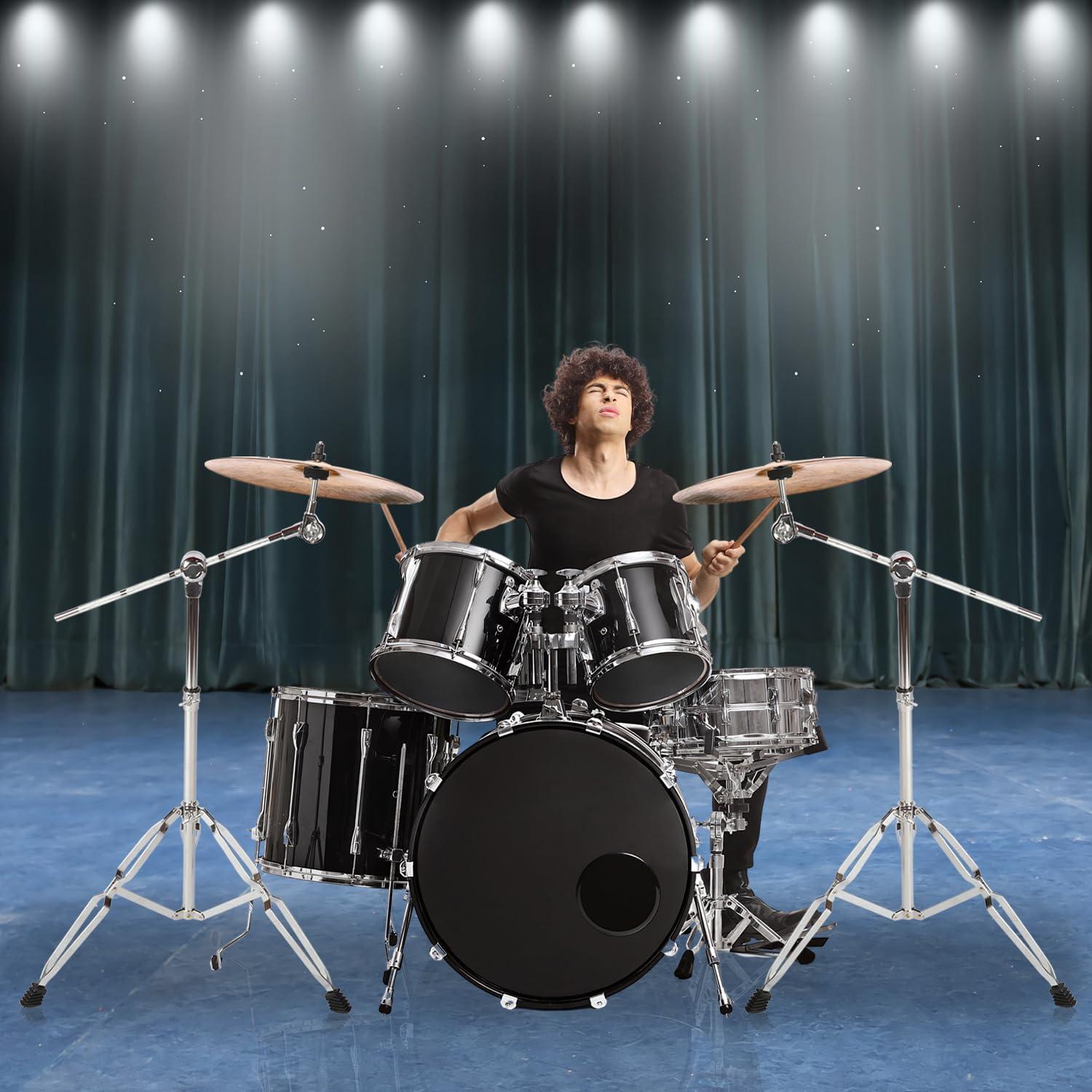 Paquete de 2 Soportes de Platillo Boom Ajustables 55-124 cm