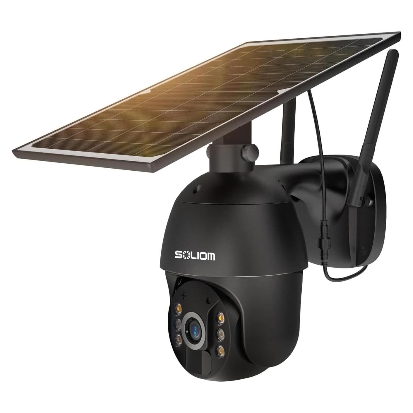 Cámara de Seguridad Solar 4G LTE Soliom S600 1080P Inalámbrica