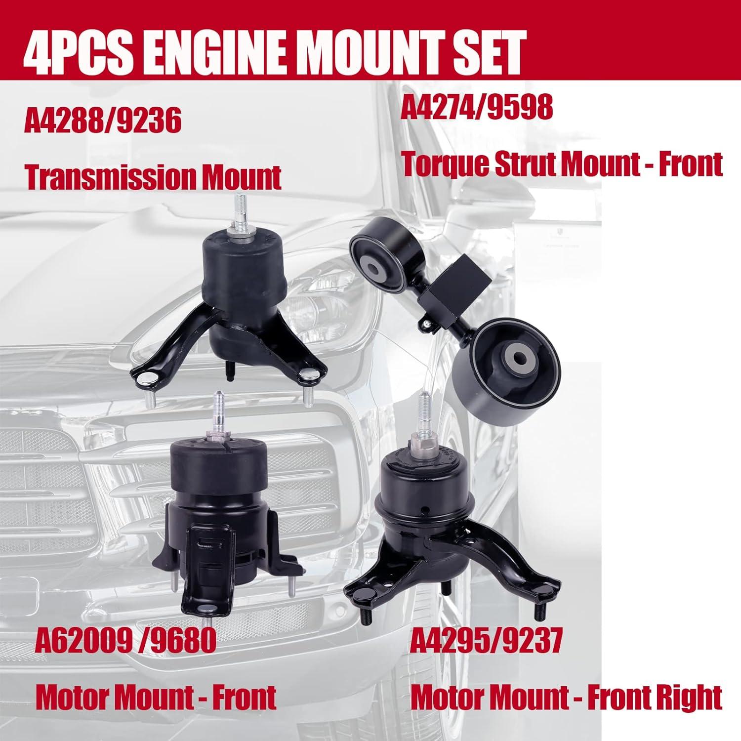 Soporte de Motor y Transmisión GEUMRI para Toyota Camry 2007-2009 2.4L
