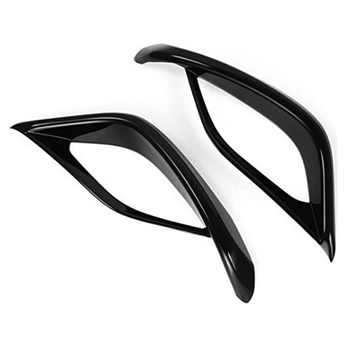 Marco de Luz de Niebla Trasera Toyota Highlander 2020-2025 KELEIMAI Negro ABS 2 Pcs