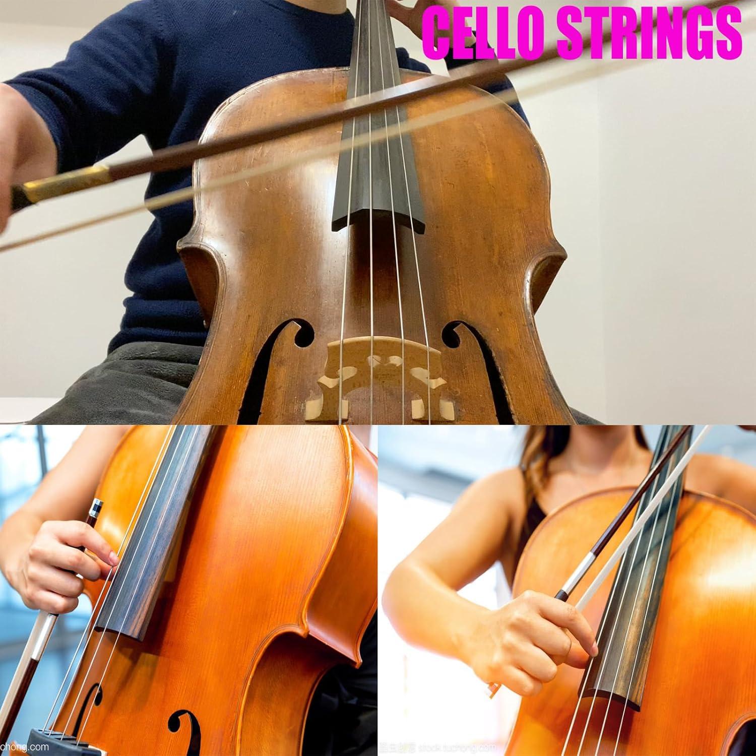 Juego de cuerdas de violonchelo 4/4 Aluminio-Magnesio C15