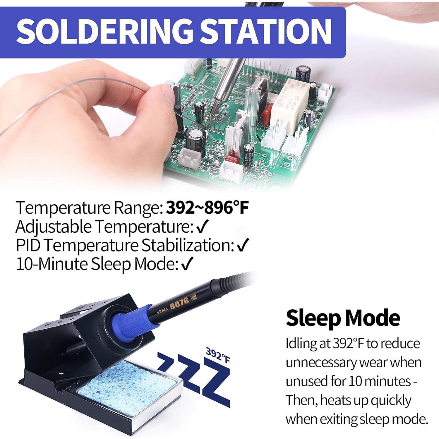 Estación de Soldadura YIHUA 8786D I 2 en 1 con Aire Caliente