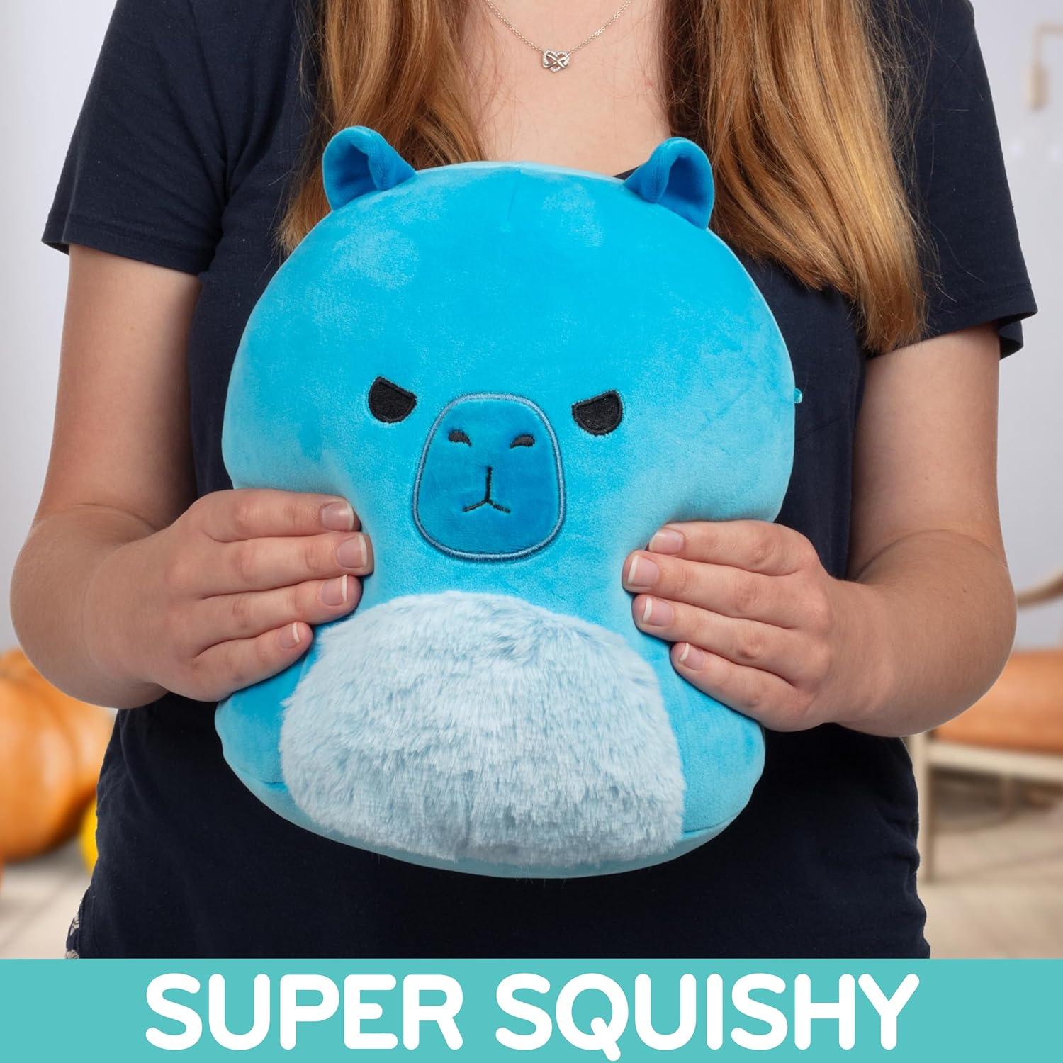 Peluche Squishmallows Kenji Capibara 25.4 cm Edición Limitada