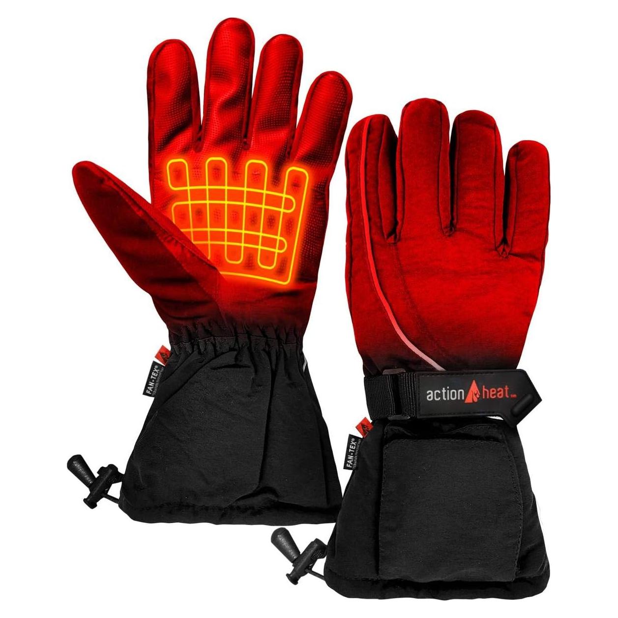 Guantes de Nieve Calentados por Batería AA ActionHeat - Unisex