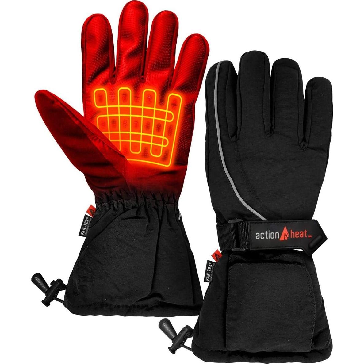 Guantes de Nieve Calentados por Batería AA ActionHeat - Unisex