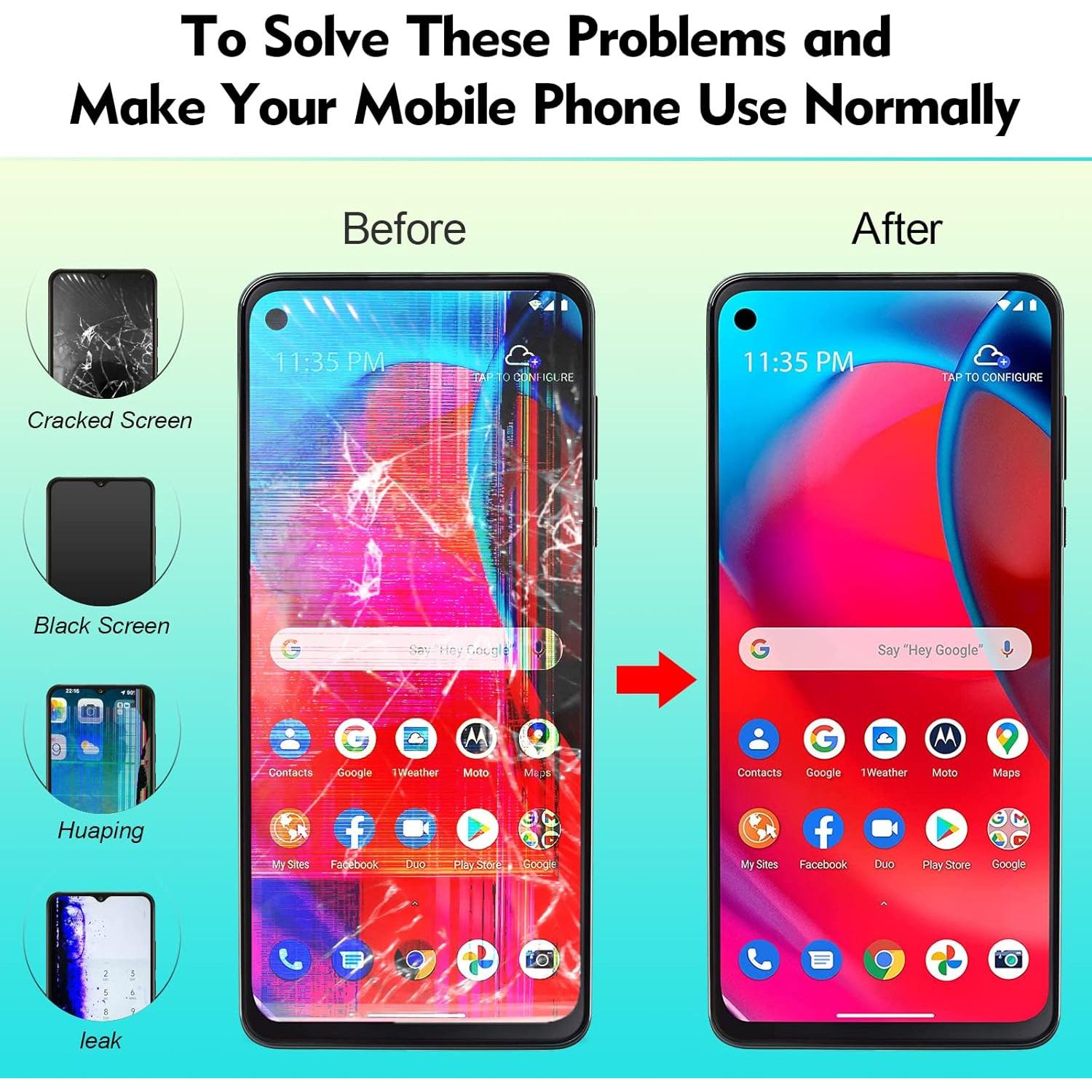 Reemplazo Pantalla Táctil Motorola Moto G Stylus 5G 2021