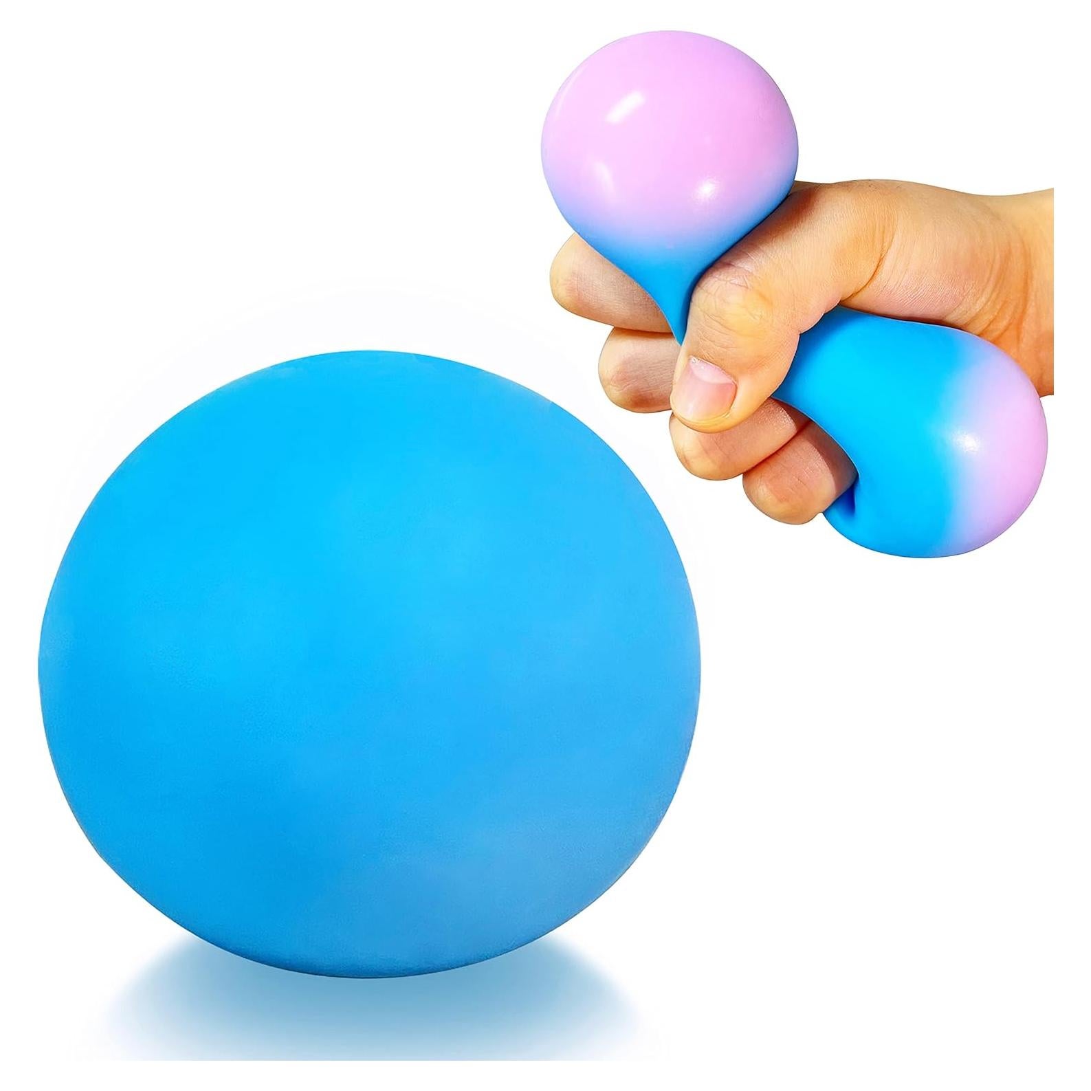 Pelota de Estrés Squishy Kawaite Azul 5.99 cm Alivio Ansiedad