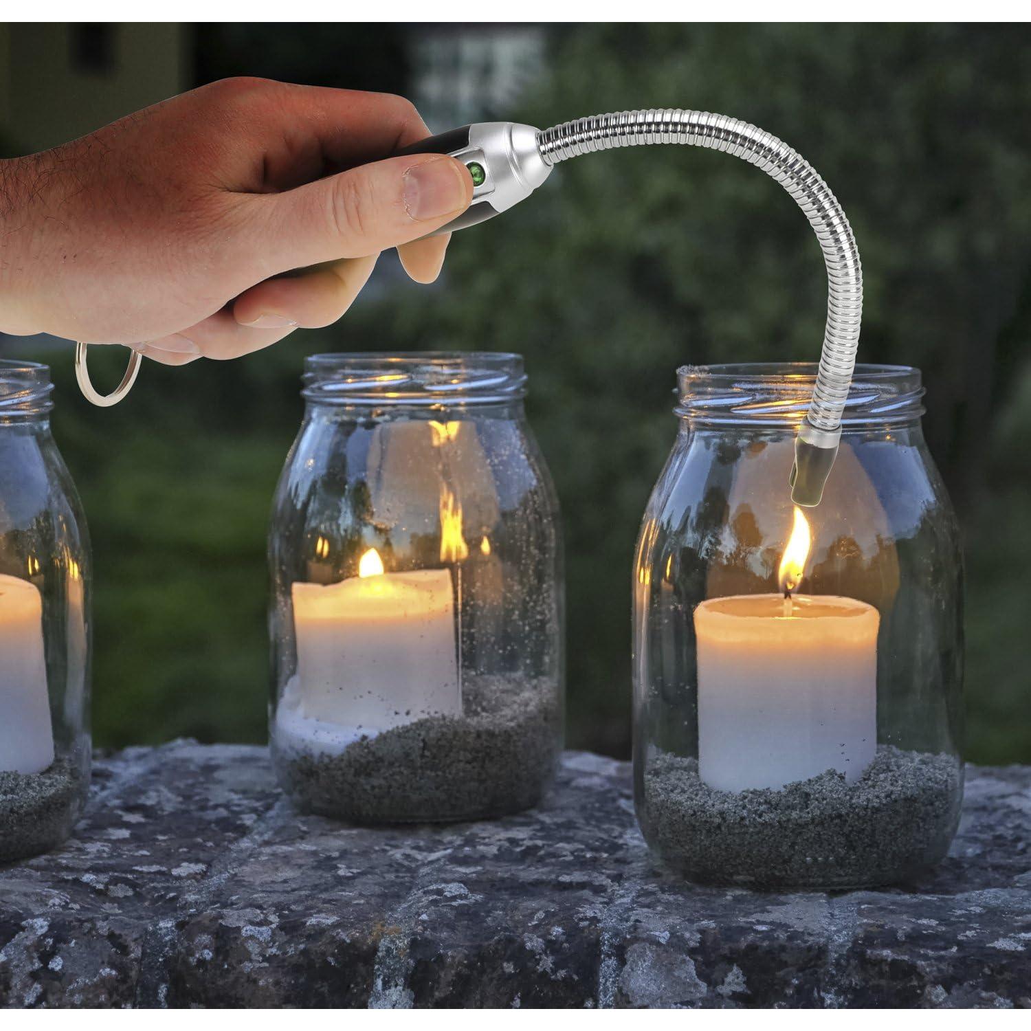 Encendedor eléctrico recargable USB ScorchFix con cuello flexible