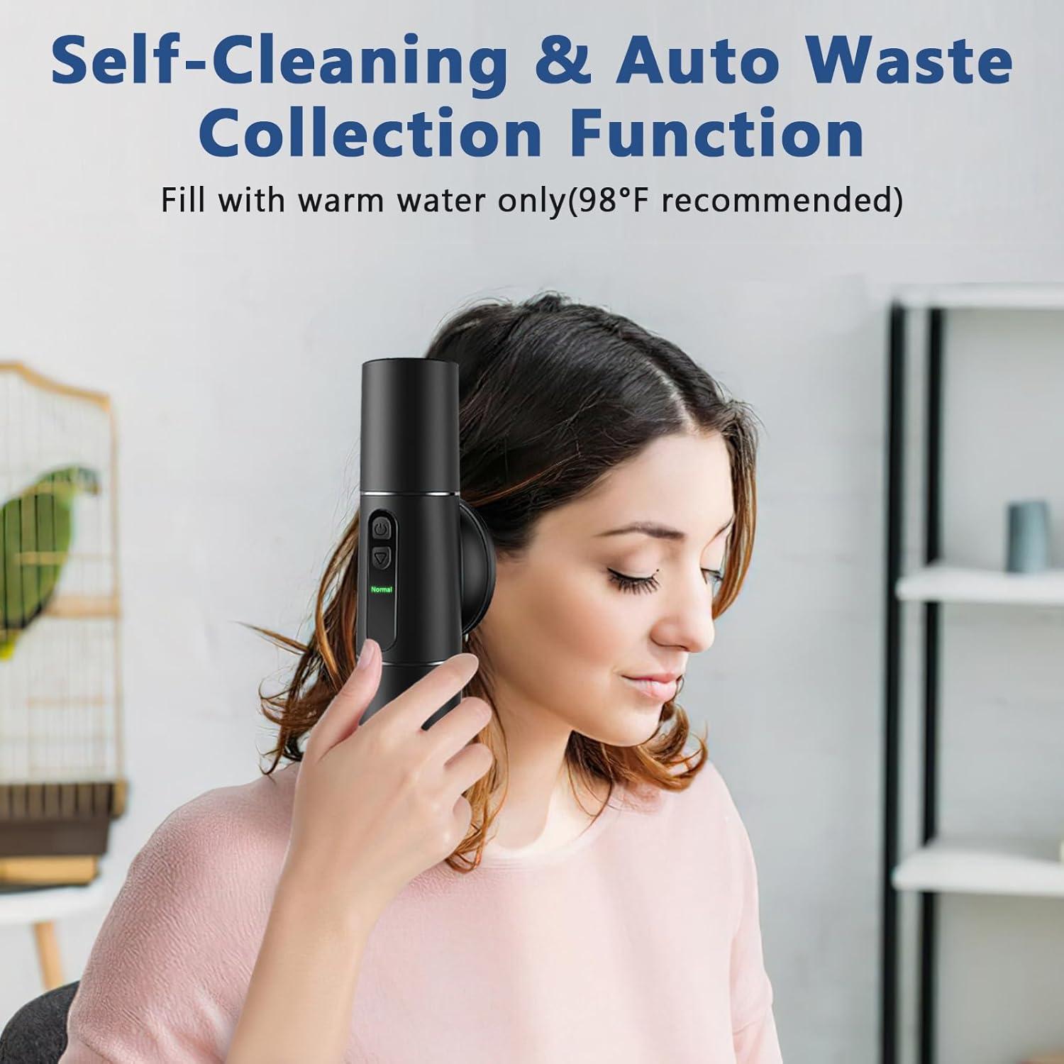 Limpiador de Oídos Eléctrico OMEDIC OME02 con 4 Modos de Presión