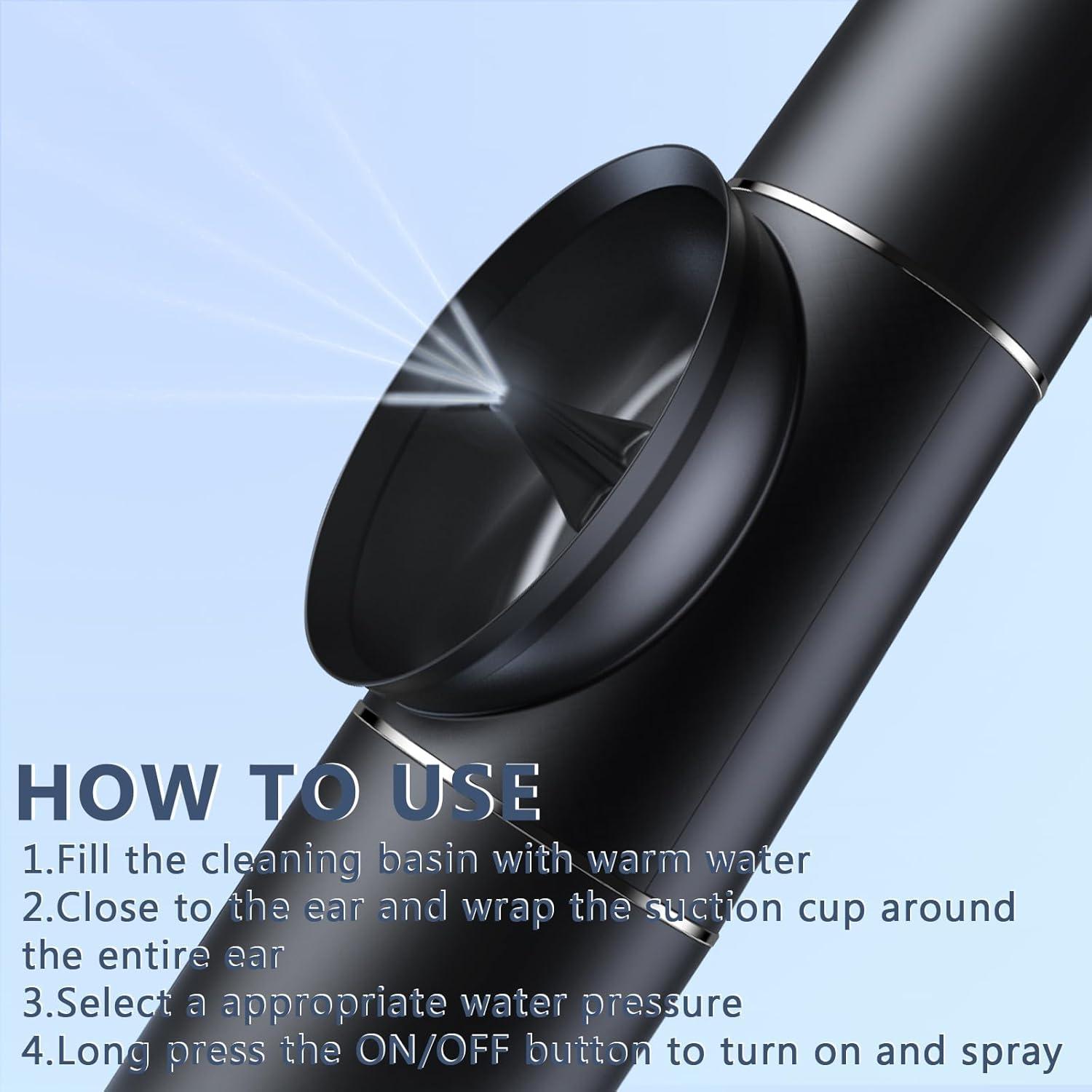 Limpiador de Oídos Eléctrico OMEDIC OME02 con 4 Modos de Presión