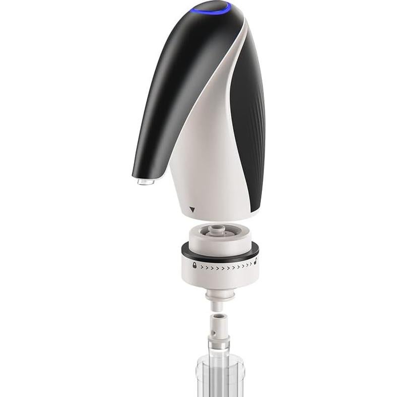 Aerador de Vino Eléctrico ESCLAP KD6 Negro, Carga Rápida