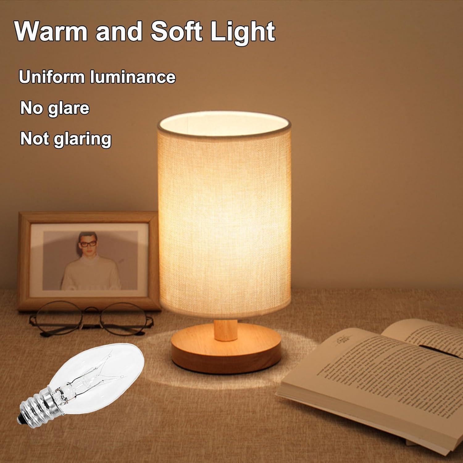 Bombillas de Luz Nocturna E12 4W C7 Paquete de 15 - Clara