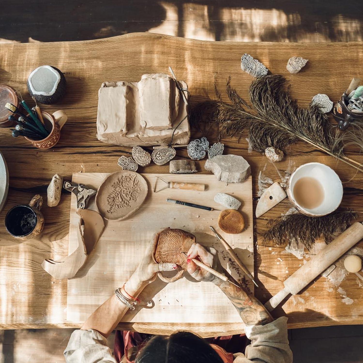 Herramienta para Arcilla Art Advantage Goma Dura 8.27 cm