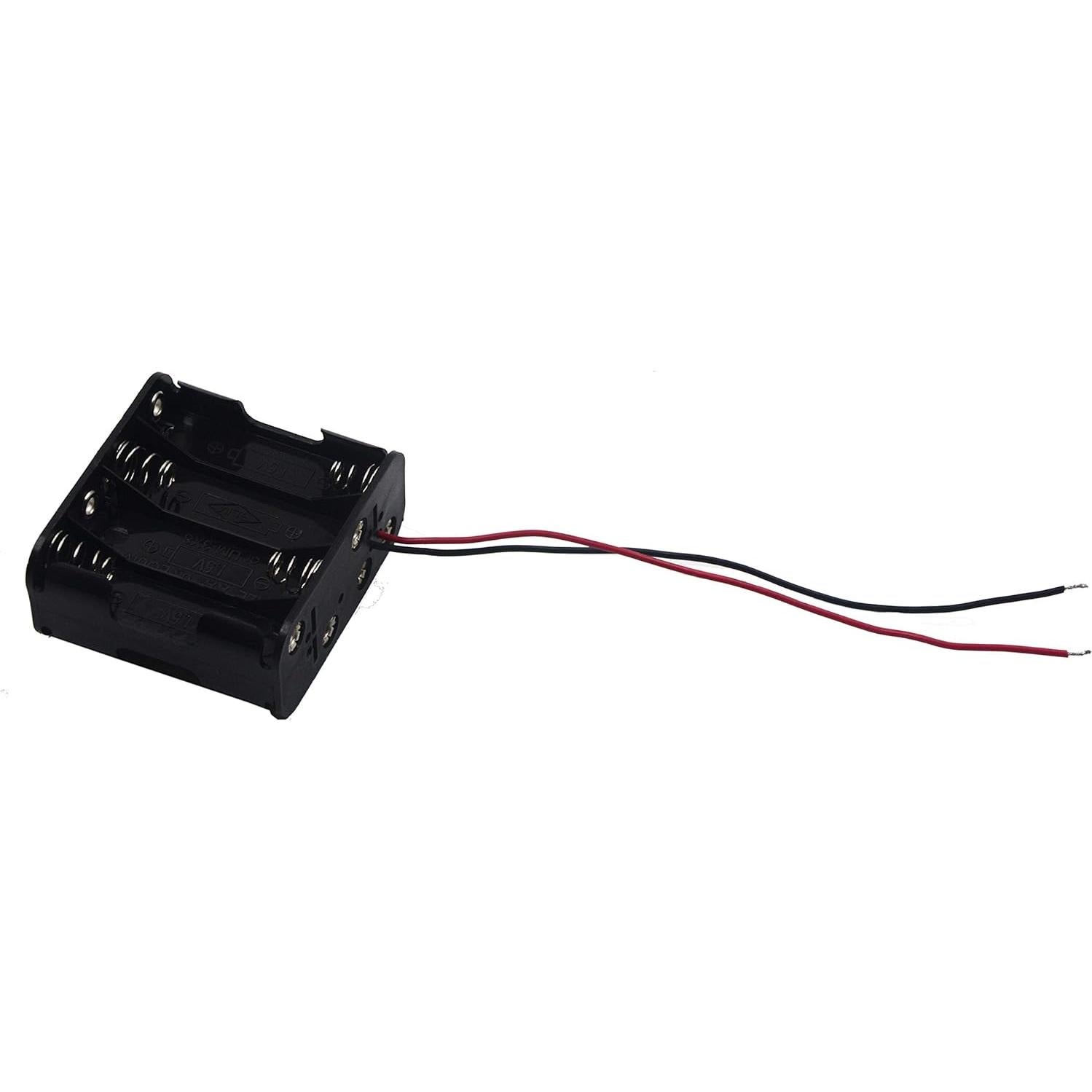 Soporte de Batería AA Doble Capa LAMPVPATH 12V 2 Piezas