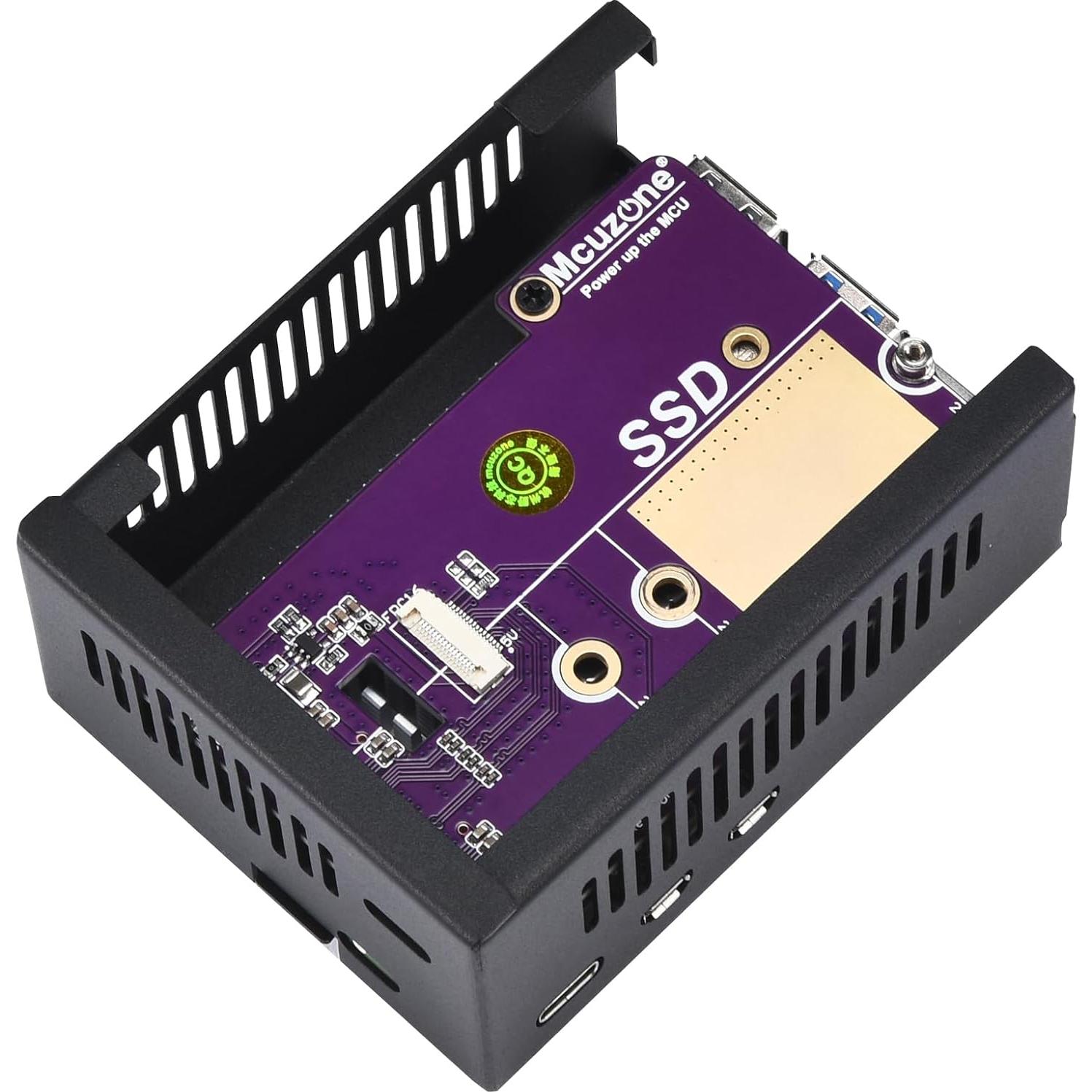 Caja de Metal iUniker para Raspberry Pi 5 con Accesorios