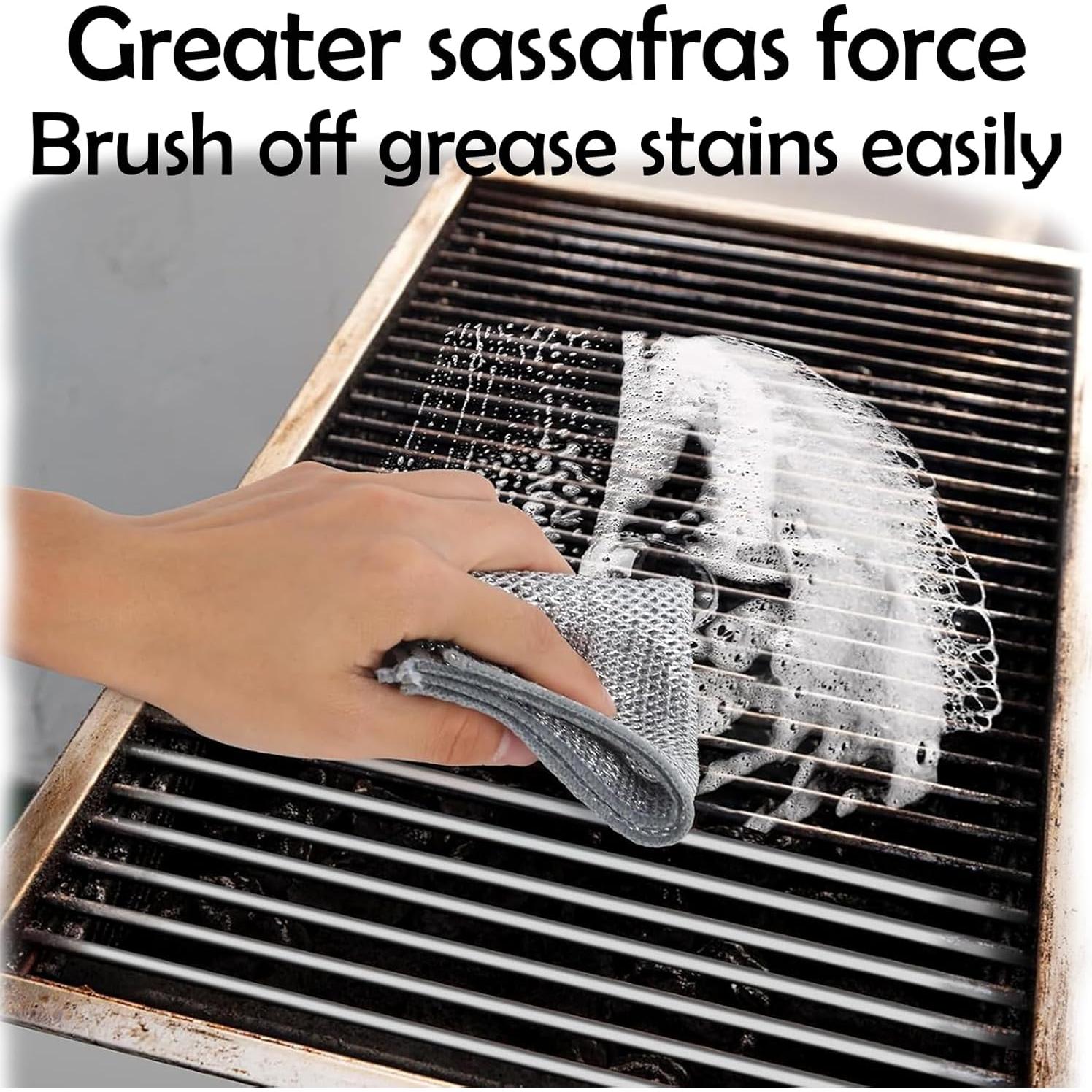 Trapos de Lavado de Platos ONEDIGI 20x20cm Doble Capa 6PCS