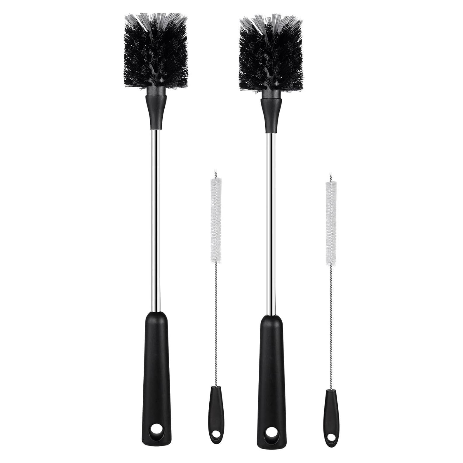 Juego de 4 Cepillos Limpiadores para Botellas HUMUTA - Acero Inoxidable