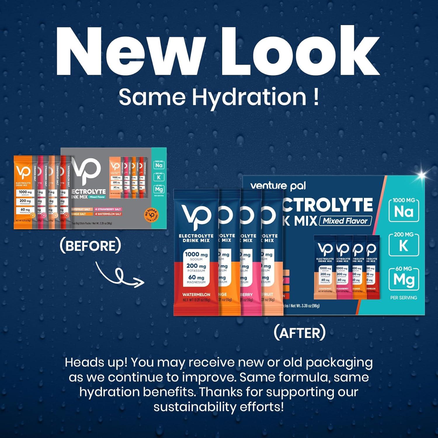 Polvo de Electrolitos Venture Pal 170g Sin Azúcar y Vegano