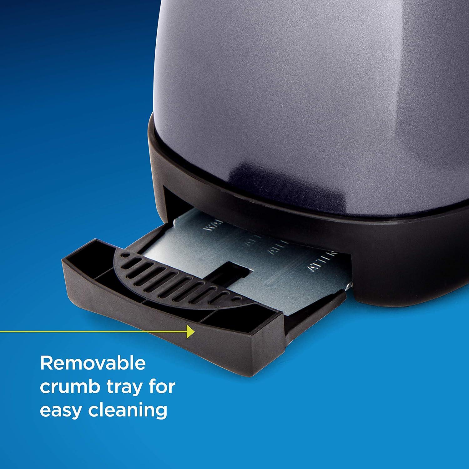 Tostadora de 2 Rebanadas Oster TSSTTRJBG1 Gris Metálico