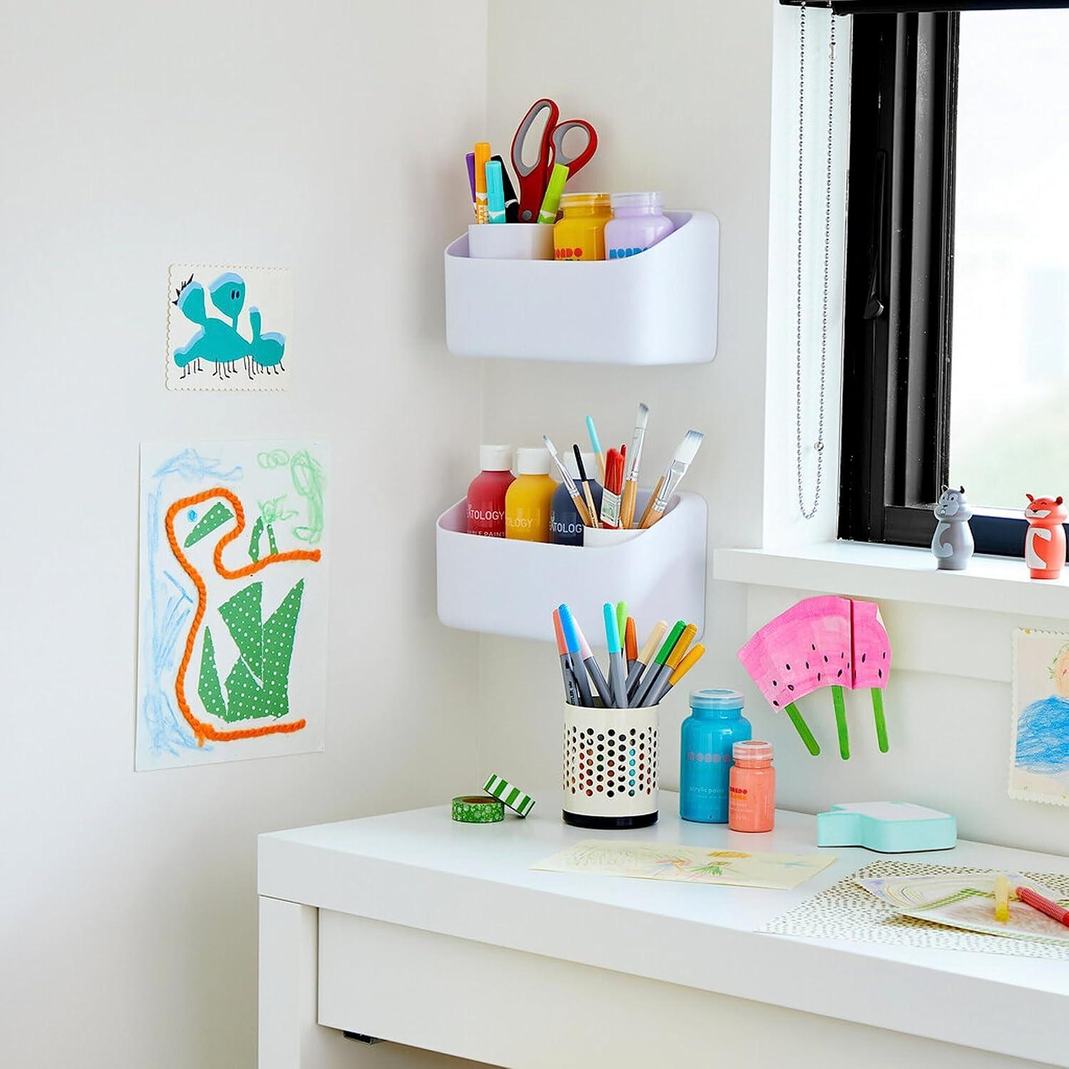 Caddy de Organización Command 4.5 kg Blanco 25.2x8.9 cm