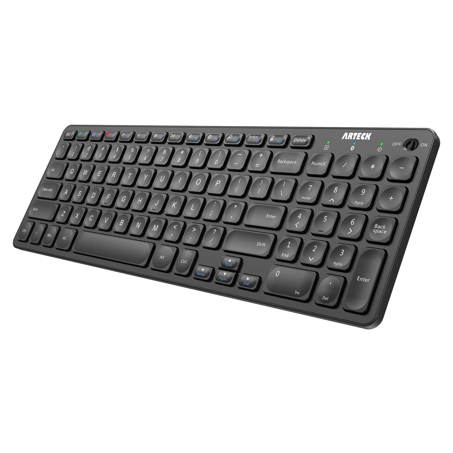 Teclado Bluetooth Arteck HB305-2 Ultra Compacto Inalámbrico