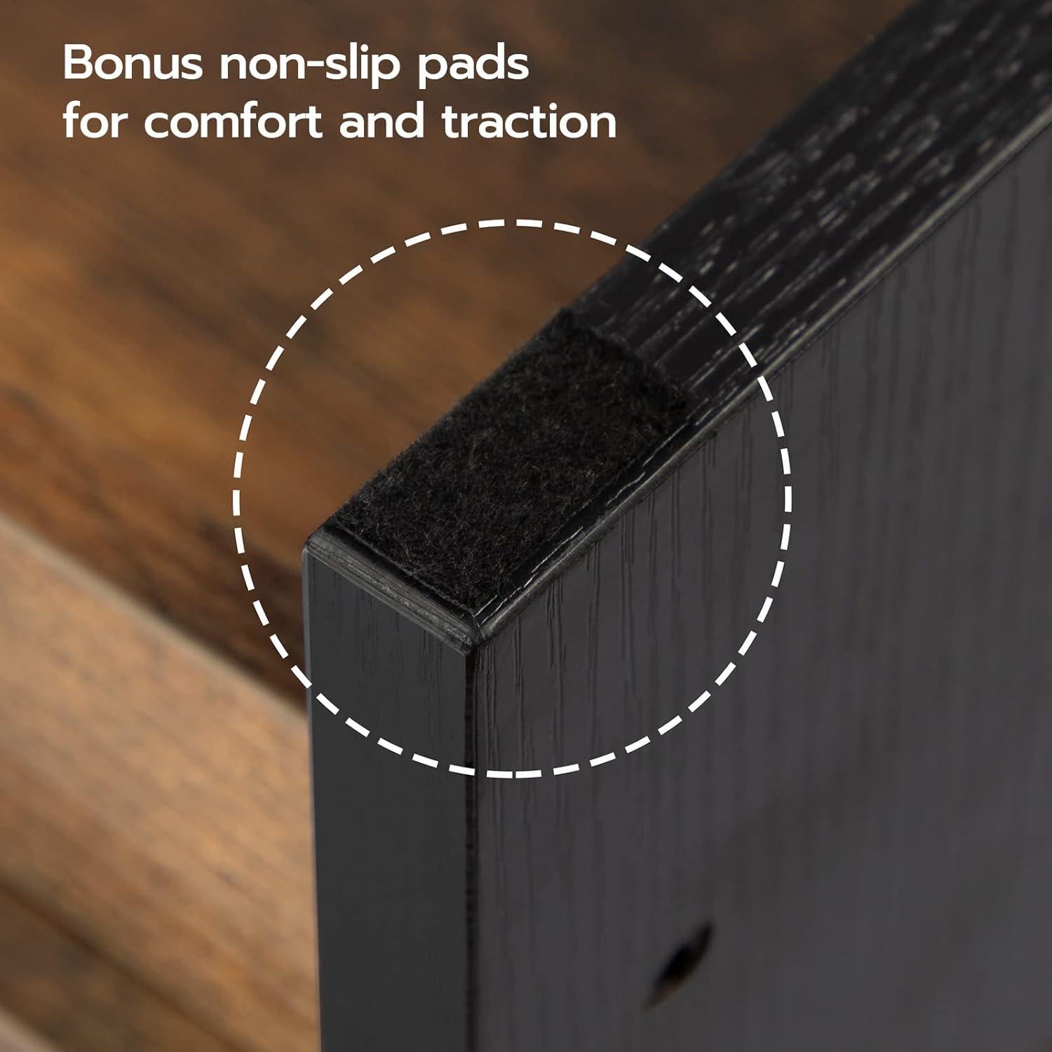 Escalera para Niños HOOBRO de 2 Pasos con Almohadillas Antideslizantes