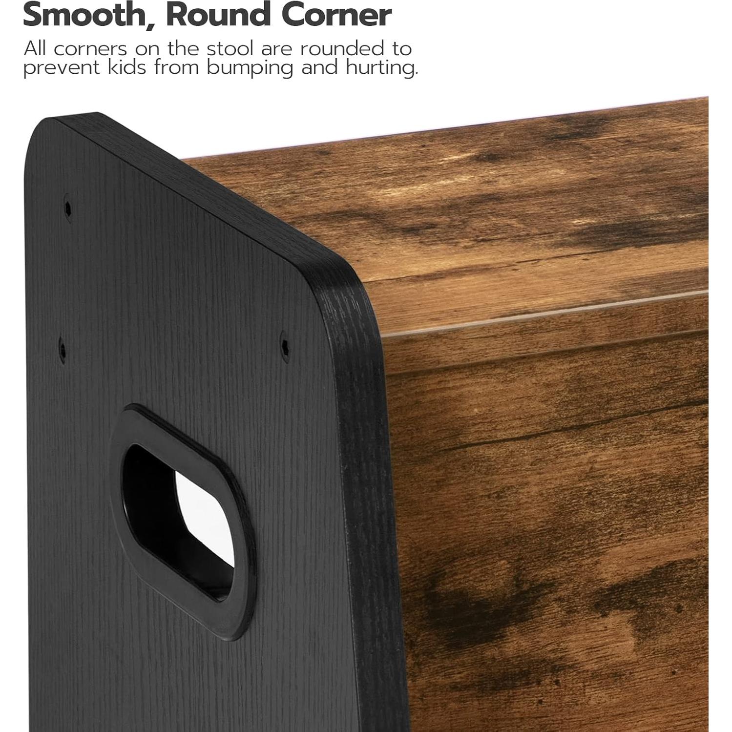 Escalera para Niños HOOBRO de 2 Pasos con Almohadillas Antideslizantes