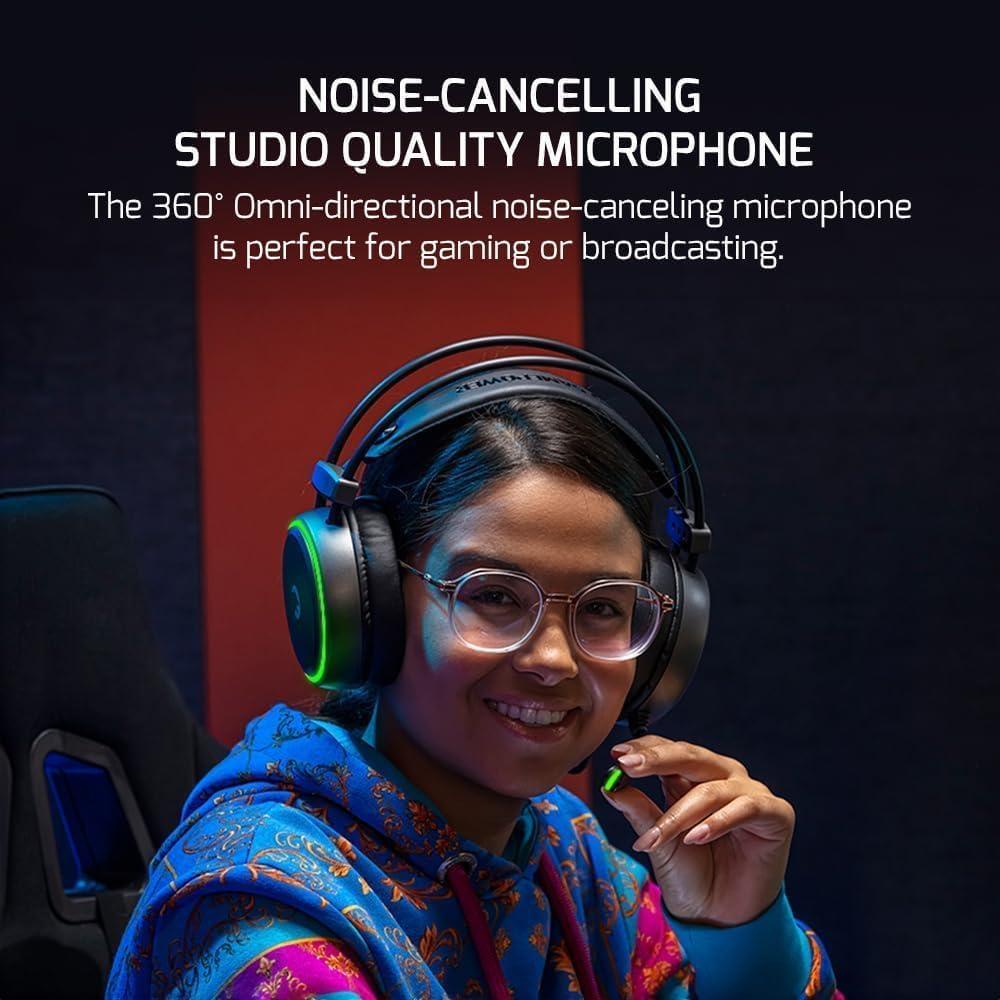 Auriculares Gaming GAMEPOWER JIN X 50mm con Micrófono 3.5mm