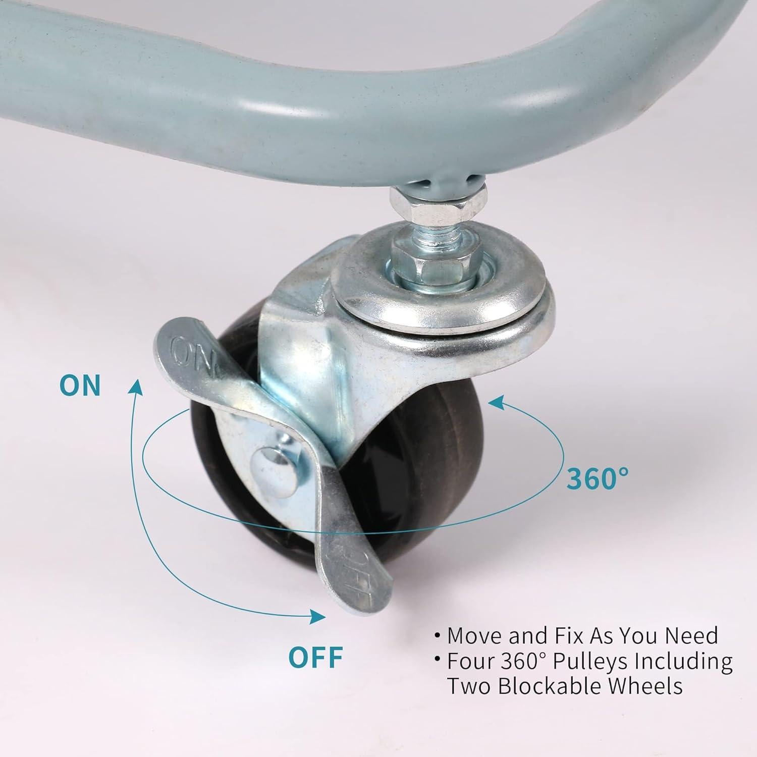 Carro Rodante de 3 Niveles Elitehouse Azul - Almacenamiento Móvil