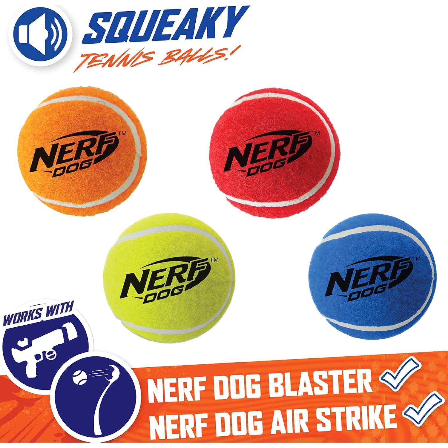 Juego de Juguetes para Perros Nerf 12 Piezas Multicolor