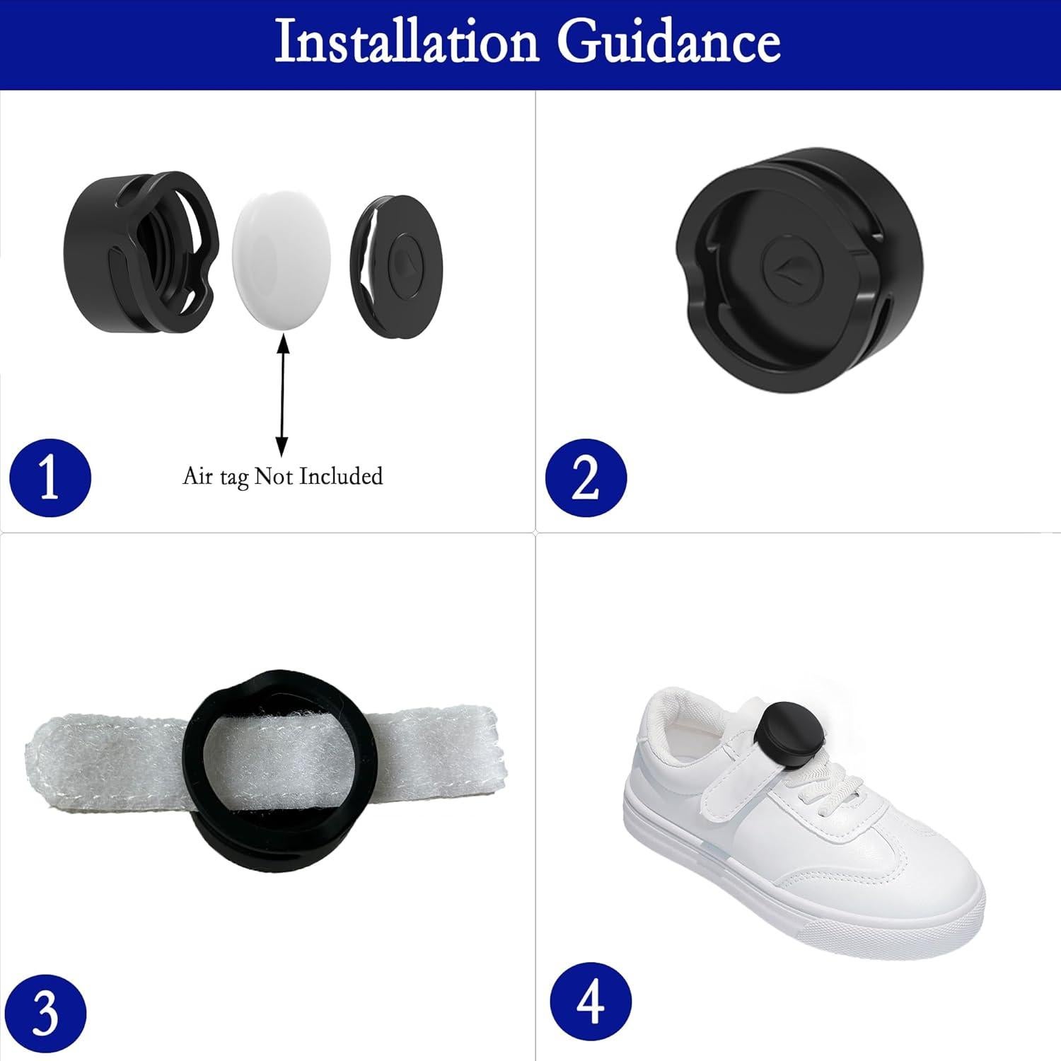 Funda protectora impermeable GudCoaks para Apple AirTag - 2 unidades