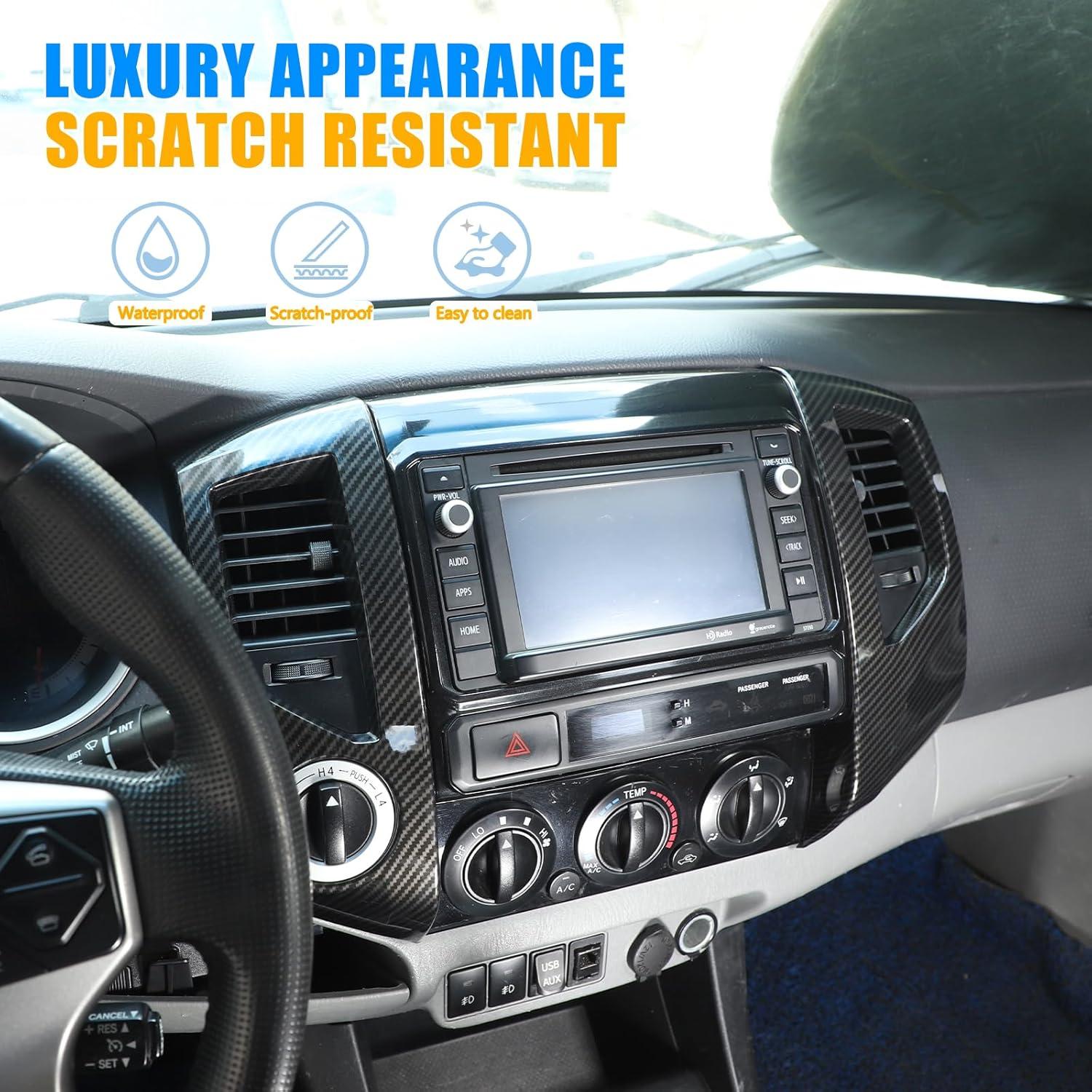 Cubierta de Salida de Aire Central LLKUANG para Toyota Tacoma 2011-2015