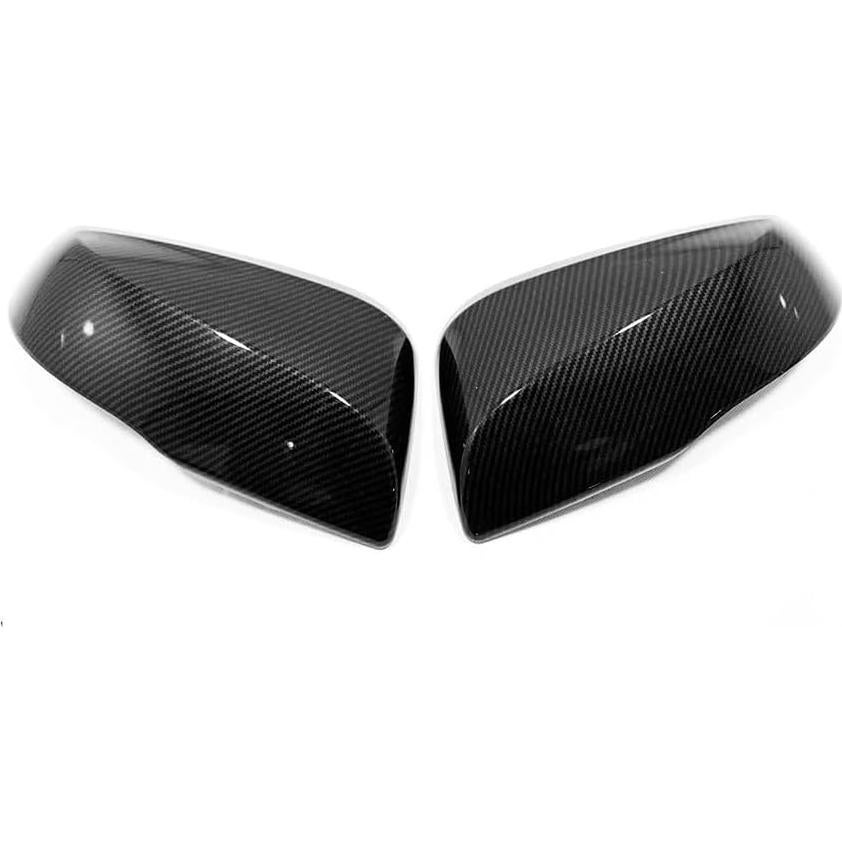 Side View Mirror Cover Compatible With Toyota Corolla Cross 2024 2023 2022 Rearview Mirrors Trim Exterior Car Accessories ABS 2PCS(Carbon Fiber Style) With Turning Light