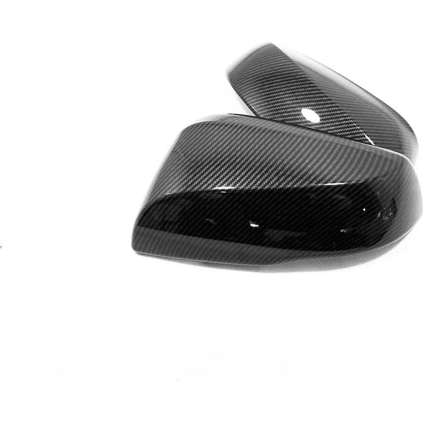 Side View Mirror Cover Compatible With Toyota Corolla Cross 2024 2023 2022 Rearview Mirrors Trim Exterior Car Accessories ABS 2PCS(Carbon Fiber Style) With Turning Light