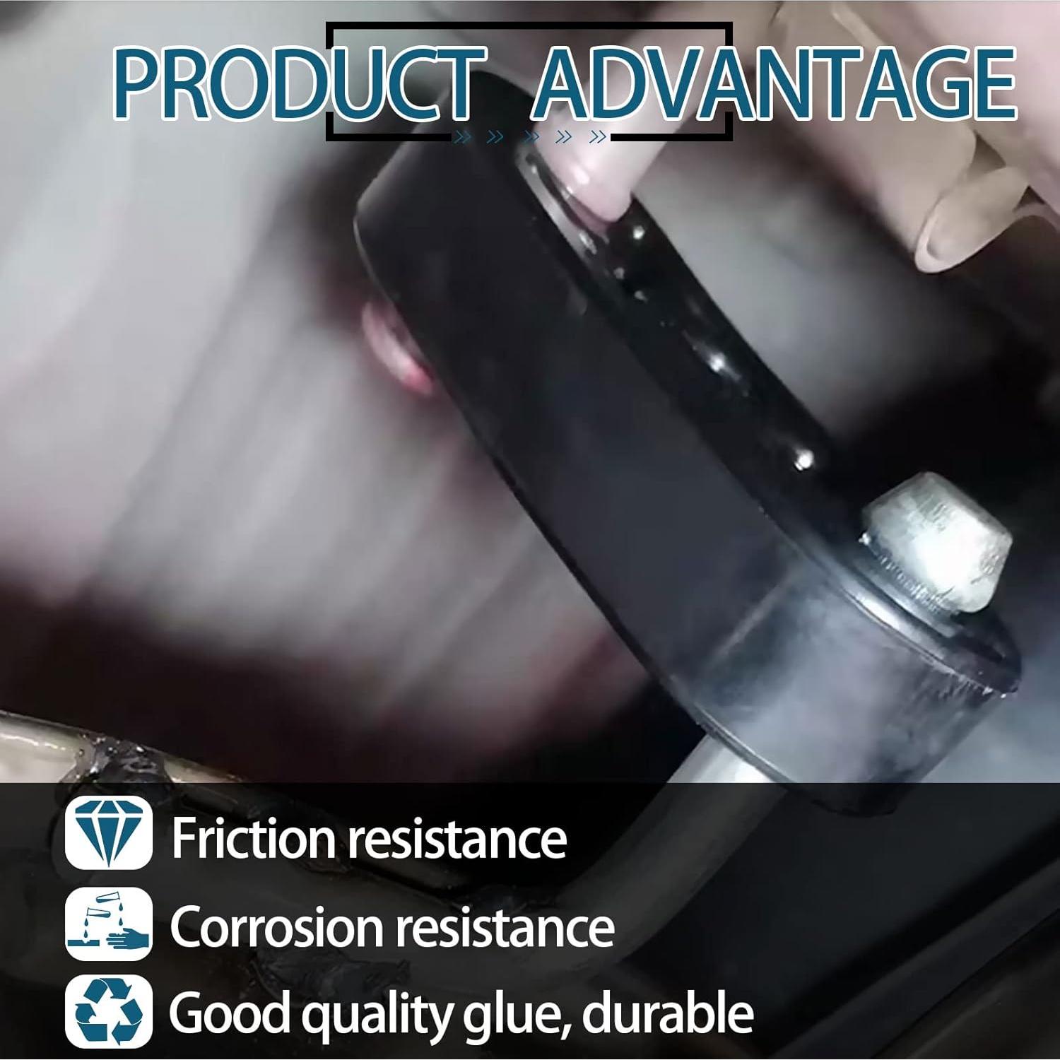 Soporte de Escape de Goma Stymart 2 Pcs Universal 12mm